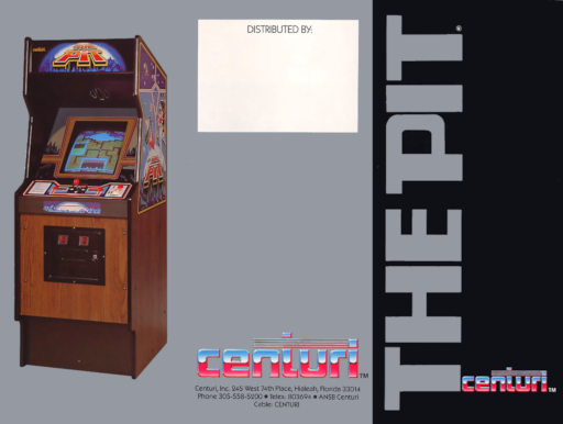 The Pit Arcade Game Cover